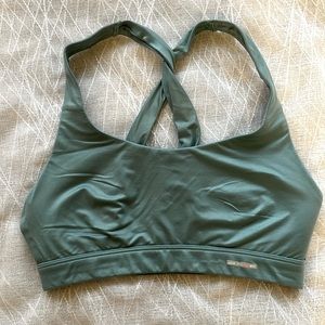 Aerie Sunnie sports bra blue